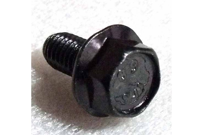 Болт с фланцем M6x1.0x 12мм (черн.), сталь Болт с фланцем M6x1.0x 12мм (черн.), сталь