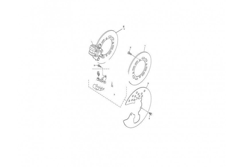 Тормозной диск (передний тормоз)