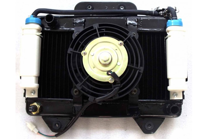 30609-01 | LU034377 Радиатор жидкостного охлаждения с вентилятором, в сборе (смотри LU027209 - радиатор + LU027210 - вен
